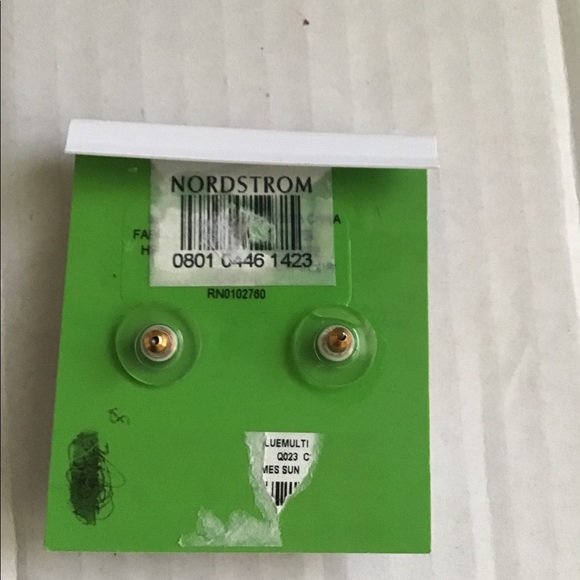 KATE SPADE MULTI ENAMEL FLOWER EARRINGS - Picture 4 of 4